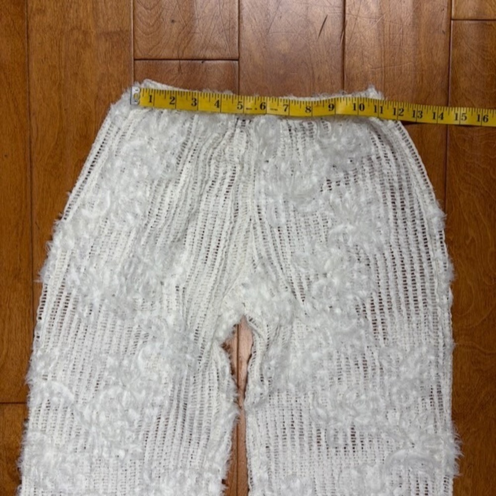 Musera Sheer Open Knit Pants Size XS Cover Up Beach Festival‎ Summer Party Boho - Picture 5 of 10